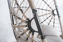 Tuinzitters CocoHamm hangstoel - rope- (incl. frame en kussens)