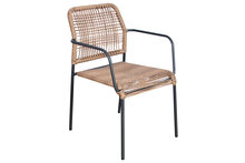 Sens-Line Lotte dining tuinstoel stapelbaar - wicker