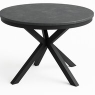 Sens-Line Milano HPL &Oslash;120cm dining tuintafel - antraciet 