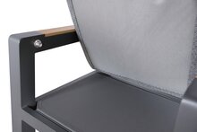 Sens-Line Montana dining tuinstoel verstelbaar - teaklook armleuning