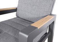 Sens-Line Montana dining tuinstoel verstelbaar - teaklook armleuning