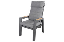 Sens-Line Montana dining tuinstoel verstelbaar - teaklook armleuning