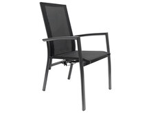 SenS-Line Nino dining tuinstoel verstelbaar - antraciet