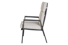 SenS-Line Milano verstelbare tuinstoel - Verstelbare tuinstoel -Aluminium-lightgrey 