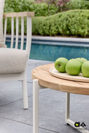 Apple Bee Condor 6-delige loungeset - Oyster - (incl. Bee Wett cushion Cotton Flower)