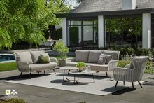 Apple Bee buitenkleed cross 400x250 cm - Oyster