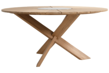 Hartman Provence ⌀150cm dining tuintafel - granieten inlay