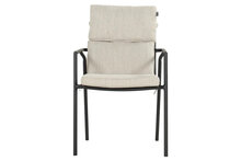 Hartman Shinzo dining tuinstoel - zwart (incl. kussen)