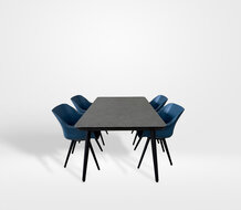 Hartman Sophie/Sophie 170x100x76cm dining tuinset 5-delig 
