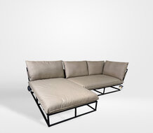 Hartman Emma chaise lounge 2-delig - Beige 