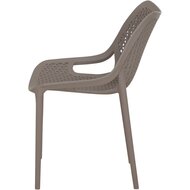 Siena Garden District dining tuinstoel - taupe