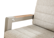 Sens-Line Valerie airpump dining tuinstoel - Sand - Woodlook