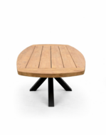 Reteak Bentuk 200x100x76 cm dining tuintafel