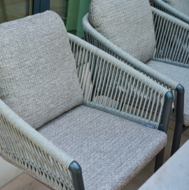 Siena Garden Merano dining tuinstoel - Antraciet