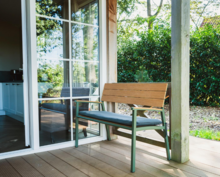 MaximaVida Bermuda tuinbank 120cm - Olijfgroen