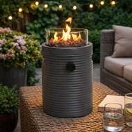 Happy Cocooning Lumi Tafelhaard &ndash; Groove smokey anthracite