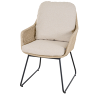 Siena Garden Kansas dining tuinstoel - Taupe