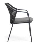 Barths Burano dining tuinstoel - antraciet