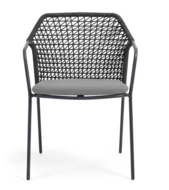 Barths Burano dining tuinstoel - antraciet