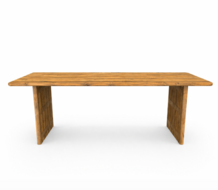 Reteak Jati dining tuintafel &ndash; 240x100cm