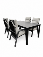 Sens-Line Luccio/Matteo 180/250cm 5-delige dining tuinset