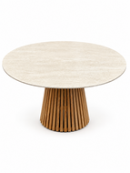 Reteak Solero &Oslash;120cm dining tuintafel 
