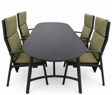 Hartman Flora 220cm 5-delige dining tuinset
