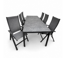 Siena Garden Tauro/Gibraltar 240cm 7-delige dining tuinset 