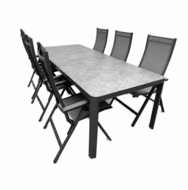 Siena Garden Tauro/Gibraltar 240cm 7-delige dining tuinset 
