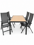 Siena garden Tauro/Pronto 147 cm 5-delige dining tuinset
