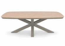 Sens-Line Bonita dining tuintafel 220x100cm - Taupe