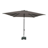 Madison Corsica Push-up stokparasol 200 &times; 250 cm &ndash; Taupe (excl. voet)