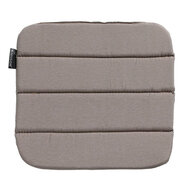 Madison modern 40x40 cm dining zitkussen panama - taupe 