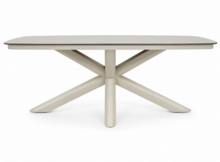 Sens-Line Valencia dining tuintafel 220x100cm - sand