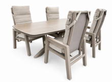 Sens-Line Valencia dining tuinset 220cm 5-delig - sand