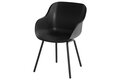 Hartman Sophie Rondo Elegance Diningstoel - Kunststof - Zwart - 59x57x84cm
