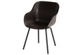 Hartman Sophie Rondo Elegance Diningstoel - Kunststof - Bruin - 49x58x84cm