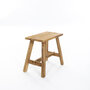 Teak Houten Mini Bank Yvon - 37x20x35 cm 