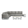 Barths Fellow 6-delige Loungeset incl. tafels - Antraciet 