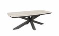Sens-Line Donna Dining tuintafel 220x100 cm - Woodlook - antraciet