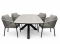 Siena Garden Merano/Donna 5-delige dining tuinset