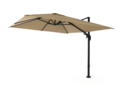 Siena Garden Fagus N+ zweefparasol 300x300cm taupe - incl. kruisvoet