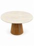 Reteak Solero &Oslash;120cm dining tuintafel 