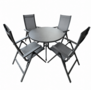 Siena Garden Tauro/Paco 100cm 5-delige dining tuinset