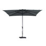 Madison Syros Luxe stokparasol 280 &times; 280 cm &ndash; Grey (excl. voet)