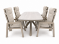 Sens-Line Valencia dining tuinset 220cm 5-delig - sand